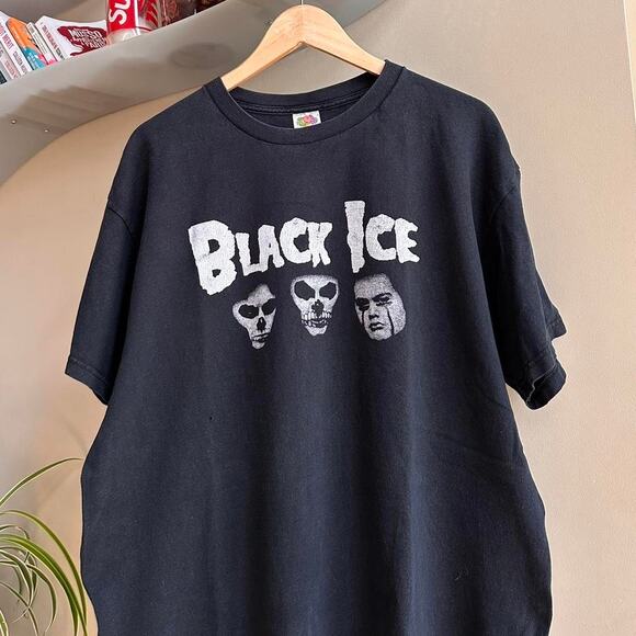 Vintage Black Ice Band Shirt - Picture 2 of 7
